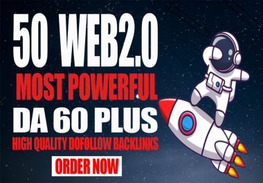 I will publish 60 web2.0 Backlinks