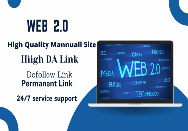 I will build 90+ high authority web 2.0 backlinks