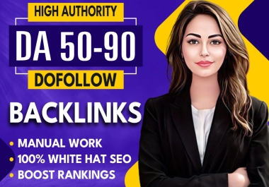 I will do off page SEO do follow link building high authority backlinks