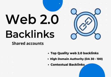 +200 Top Quality web 2.0 backlinks