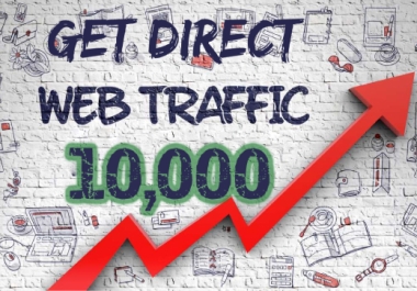Get 10,000 website traffic No Bots