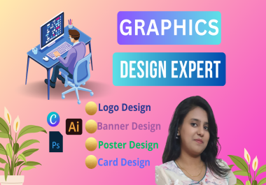 I will do Graphics design for you.