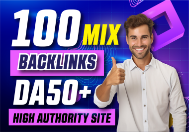 build white hat 100 mix off page SEO Backlinks for website ranking