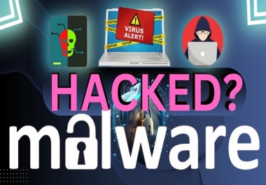 I will recover hacked websites or wordpress malware removal and provide high security