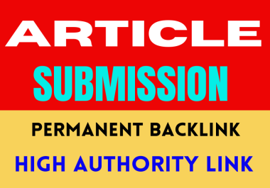 I Will Give 60 Unique submission backlinks service.