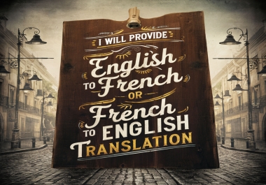 I will provide perfect English to French or French to English translation