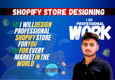 i will Setup a professional shopify store or website