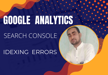 I will fix search console,  google analytics,  index coverage errors for any website