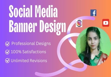 I will design your Facebook Cover or Social Media Banner.