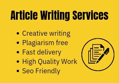 I Will WRITE 3500+ SEO articles with Copyscape-passed,  original content and feature image