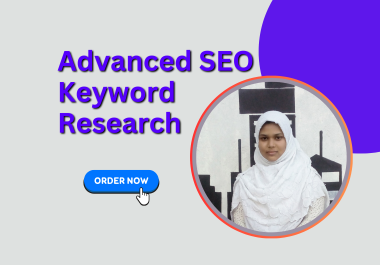 Depth SEO keyword research and competitor analysis