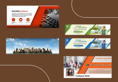 I will do facebook cover photo,  linkedin banner, twitter header