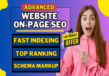 Do Complete website On-page SEO Wordpress Rankmath SEO Yoast SEO Fix SEO Errors