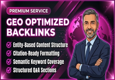 50 GEO-Optimized Dofollow Backlinks for AI Search Visibility