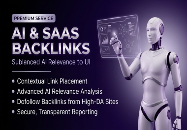 35 Dofollow Backlinks for AI & SaaS Websites from Relevant Sources