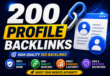 DA 60+ HIGH QUALITY PROFILE BACKLINKS TOP SITES BACKL...