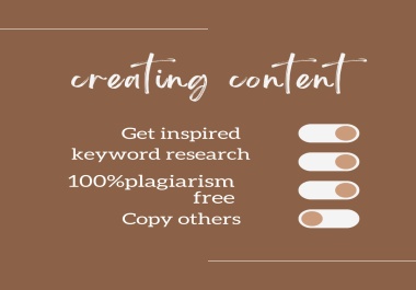 Article Writing Organic Method SEO optimize content and article writing