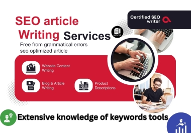 I will deliver well researched and optimized content writing for your blog post