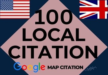 I will Do 60 Local Citation and Business Listing for USA & UK Backlinks