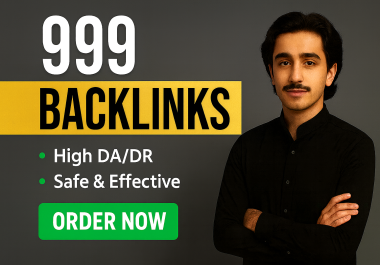 I will create 1000 high quality SEO backlinks for fast ranking & indexing