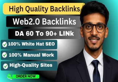 High Quality Web2.0 Backlinks For Your Website Ranking