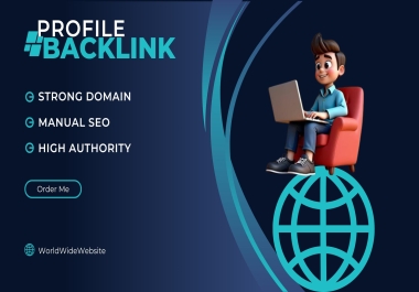 I will create Valuable High Authority and Manual Effective Permanent SEO Backlinks.