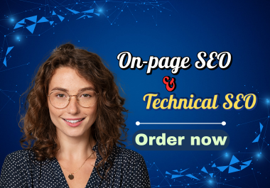 I will provide On-page SEO optimization