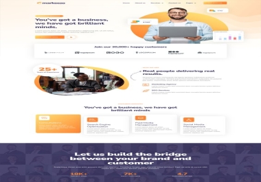 Design & develop responsive,  fast,  Secure,  SEO WordPress website