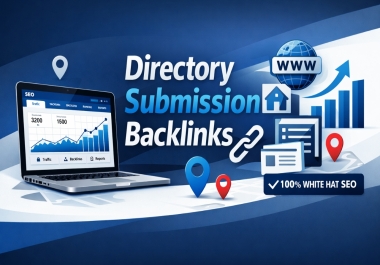 I will create 100 premium directory submission backlinks to boost your website authority