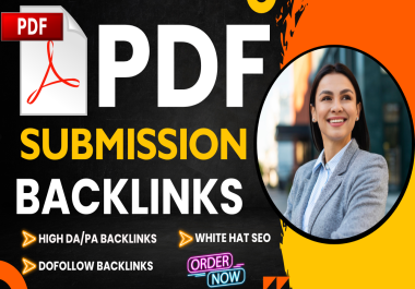 I Will Create 50 High Quality PDF Submission Backlinks