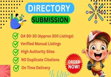 create 60 directory submission and business listing links
