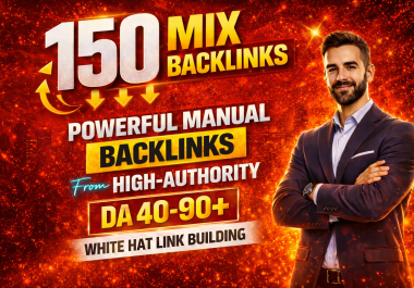 Build 150 High DA Contextual SEO Backlinks for Powerful Off Page Link Building