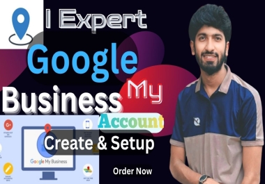 I will do manually create,  setup and optimization google my business account