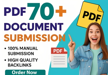 70 High DA PDF Submission Backlinks Manual & Safe for SEO Boost 2025
