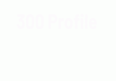 Rank Higher with 300 Manual High DA Profile Backlinks - Safe & Effective SEO Boost