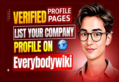 Create a Verified Company or Personal Profile on EverybodyWiiki