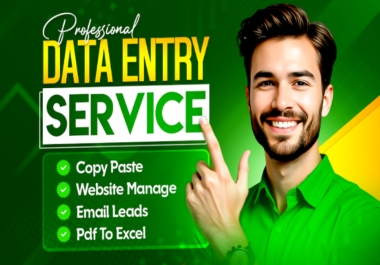 Data Entry Services You Can Trust for Manual Precision