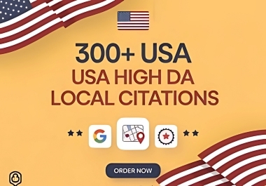 I will complete 300 local citations and directory submissions for the USA