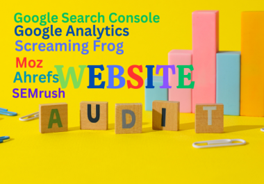 Professional website audit and seo audit report.