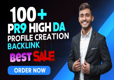 PR9 Premium-Quality High DA 60-90+ Profile Creation Backlinks
