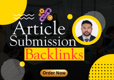 45 ARTICLE Submission Backlink To Improve Site Ranking on Google Top Page