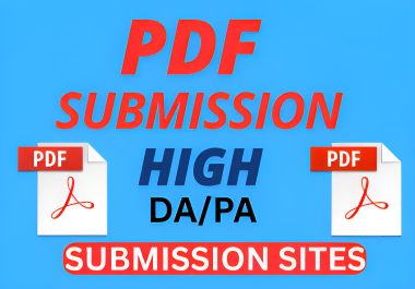 100 Pdf Submission SEO Backlinks HQ Pdf Submission Sites Google Fast Ranking