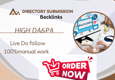 450 Directory seo backlinks dofollow rank your website fast page