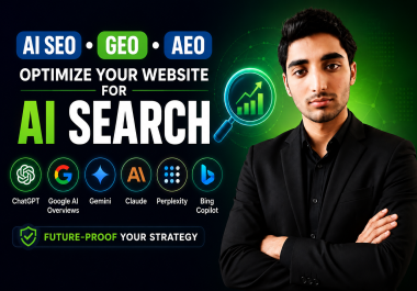 Rank Your Website in AI Search with GEO,  AEO & AI SEO
