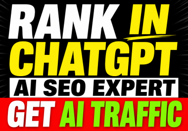 I will optimize your brand visibility in ChatGPT Gemini and Perplexity AI