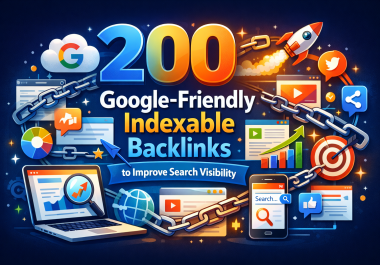 200 Google-Friendly Indexable Backlinks to Improve Search Visibility