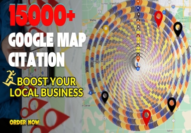 Rank Higher with 15,000+ Google Maps Citations & 15+ Road Directions Boost Your Local Business
