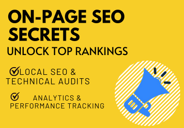 I will perform advanced On-page SEO optimization to skyrocket your Google rankings