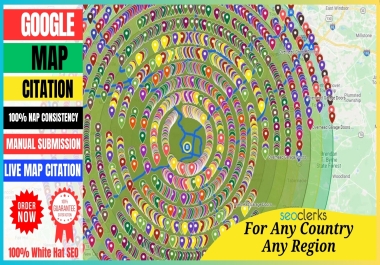 I'll Create 8,000+ Google Maps Citations with 20 Google live backlinks for your GBP and Local SEO