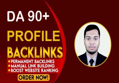 Boost your website's performance with over 110+high-quality SEO profile backlinks